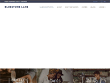 Tablet Screenshot of bluestonelane.com
